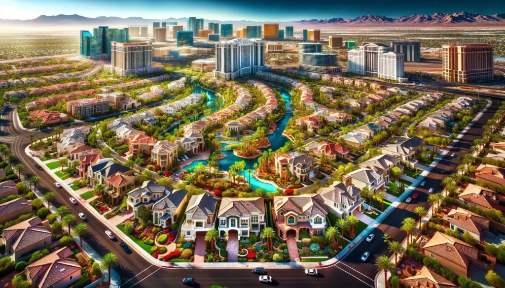 Vibrant Residential Area of North Las Vegas